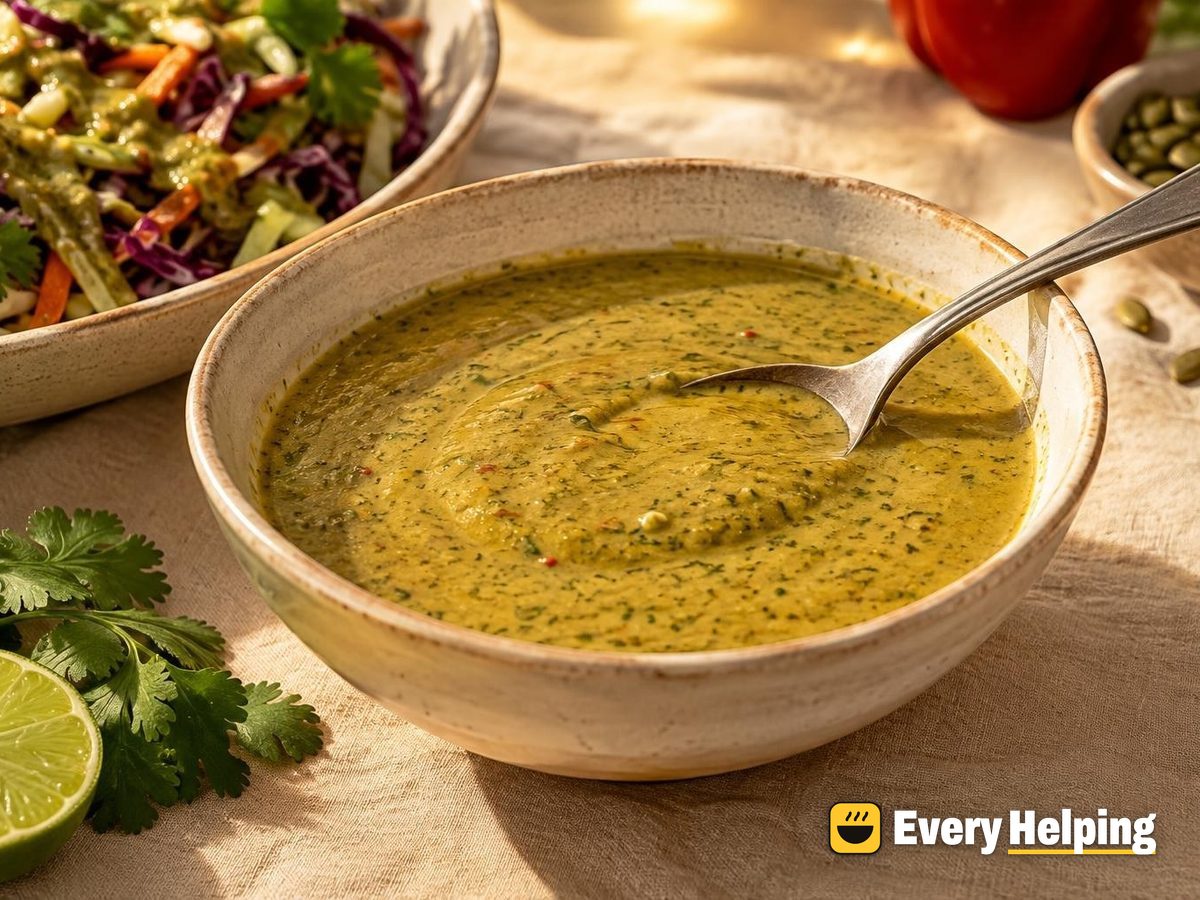 Toasted Cumin Pepita Lime Cilantro Vinaigrette