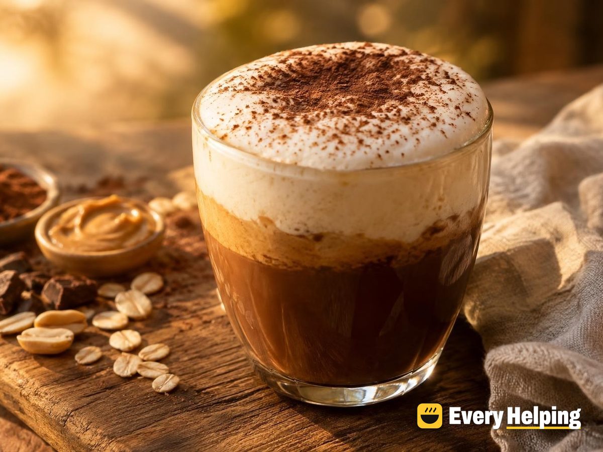Peanut Butter Mocha Oat Cappuccino