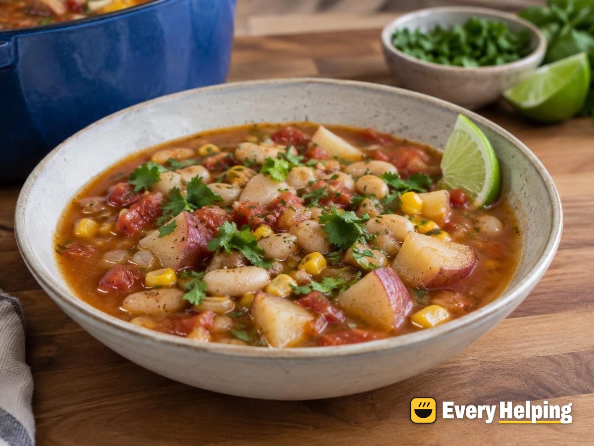 Green Chile White Bean and Potato Chili