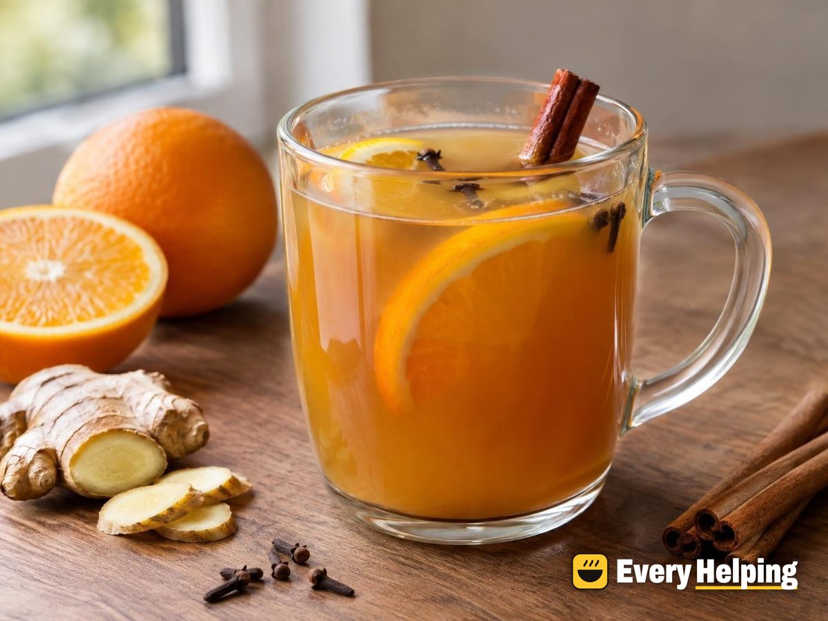 Spiced Hot Apple Orange Cider