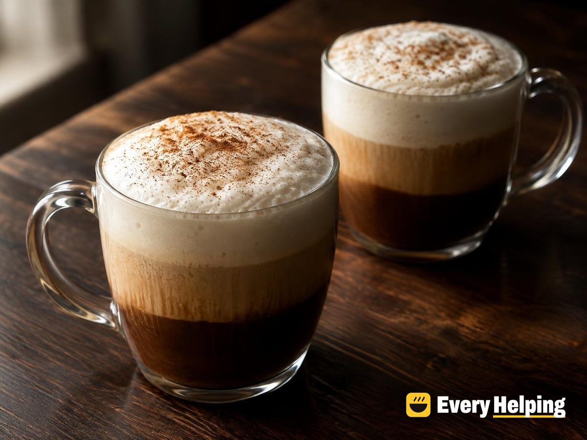 Maple Coconut Cappuccino with Nutmeg Foam