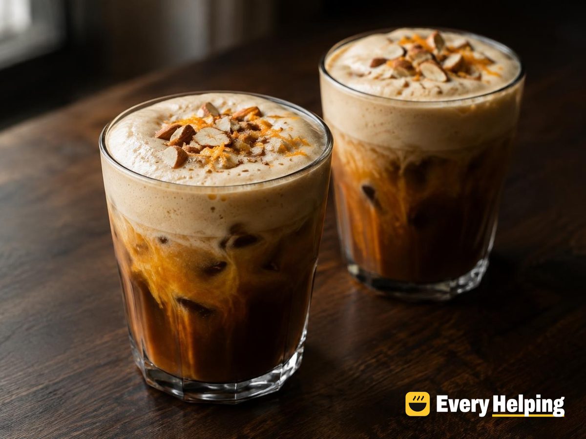 Toasted Almond Orange Shaken Espresso