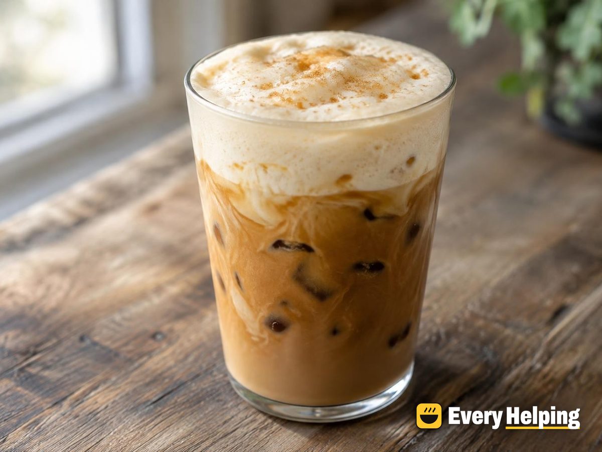 Brown Sugar Cold Foam Iced Latte