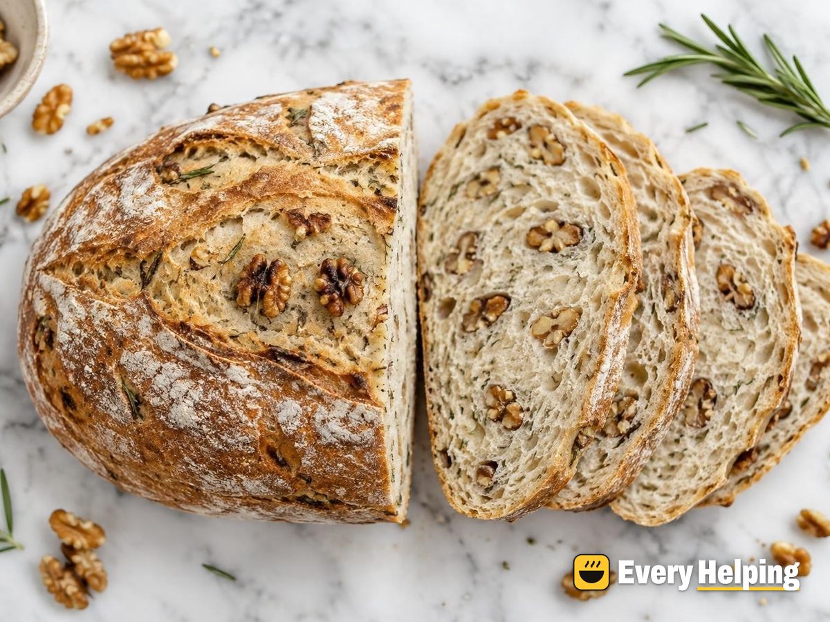 Rosemary Walnut Buttermilk Country Sourdough