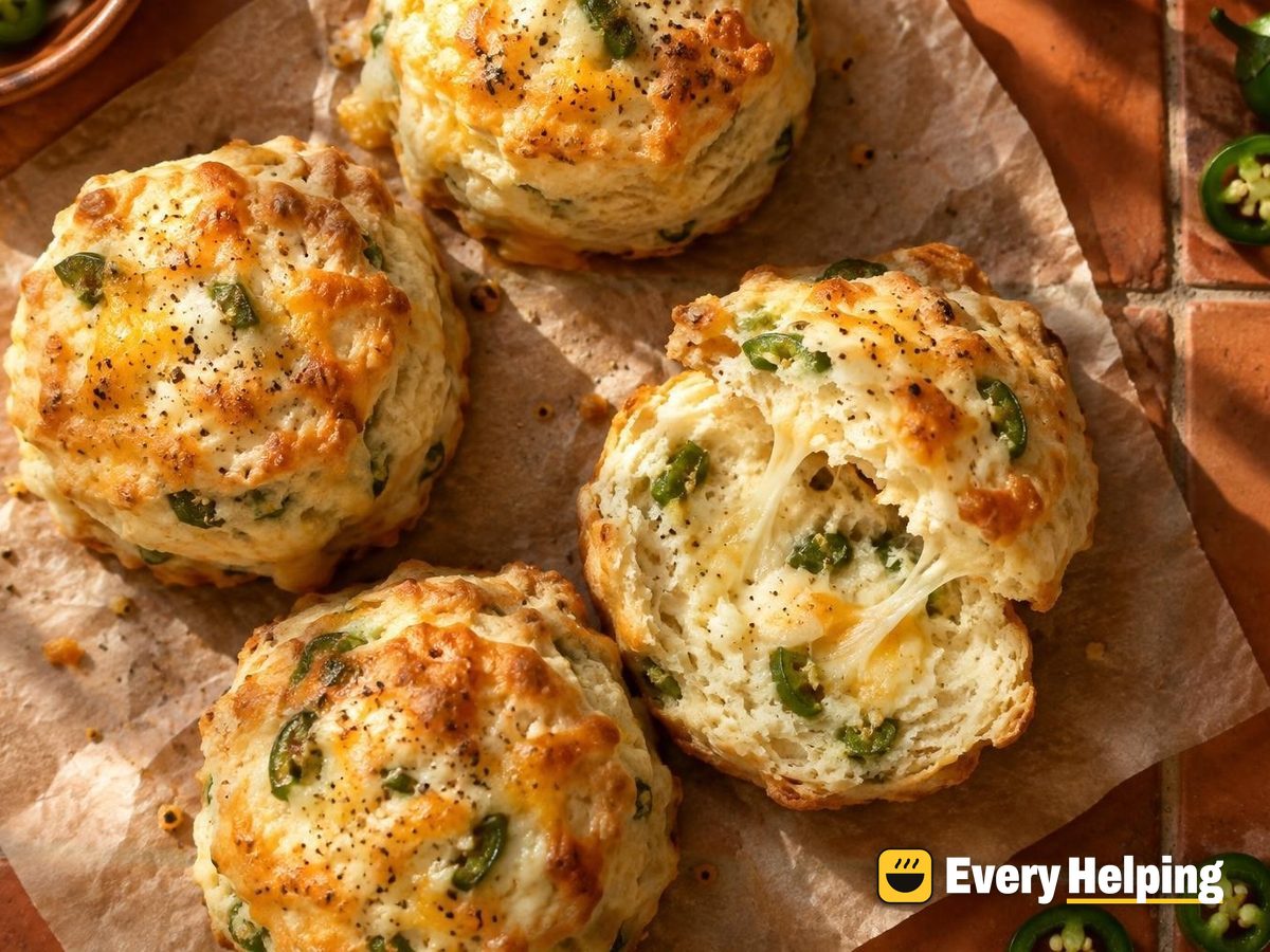 Jalapeño Pepper Jack-Style Mozzarella Biscuits