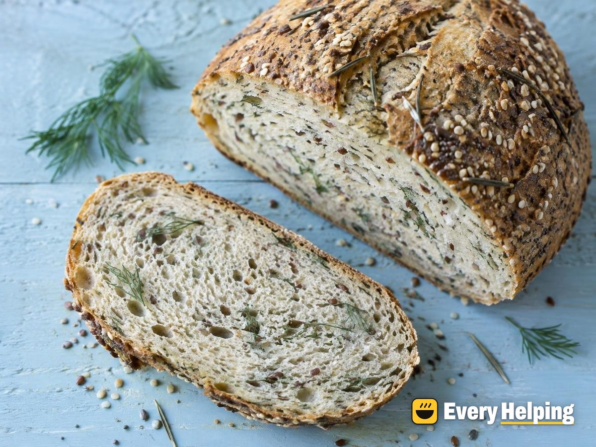 Dill Rosemary Yogurt Spelt Sourdough Boule
