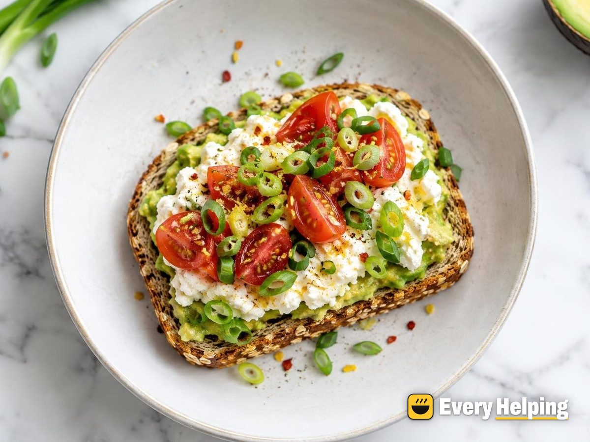 Vinegar-Set Queso Blanco Avocado Toast