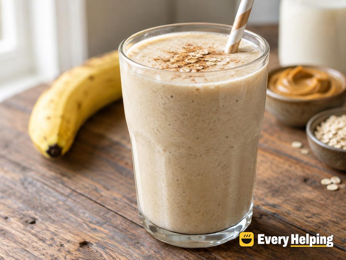 Peanut Butter Banana Protein Shake