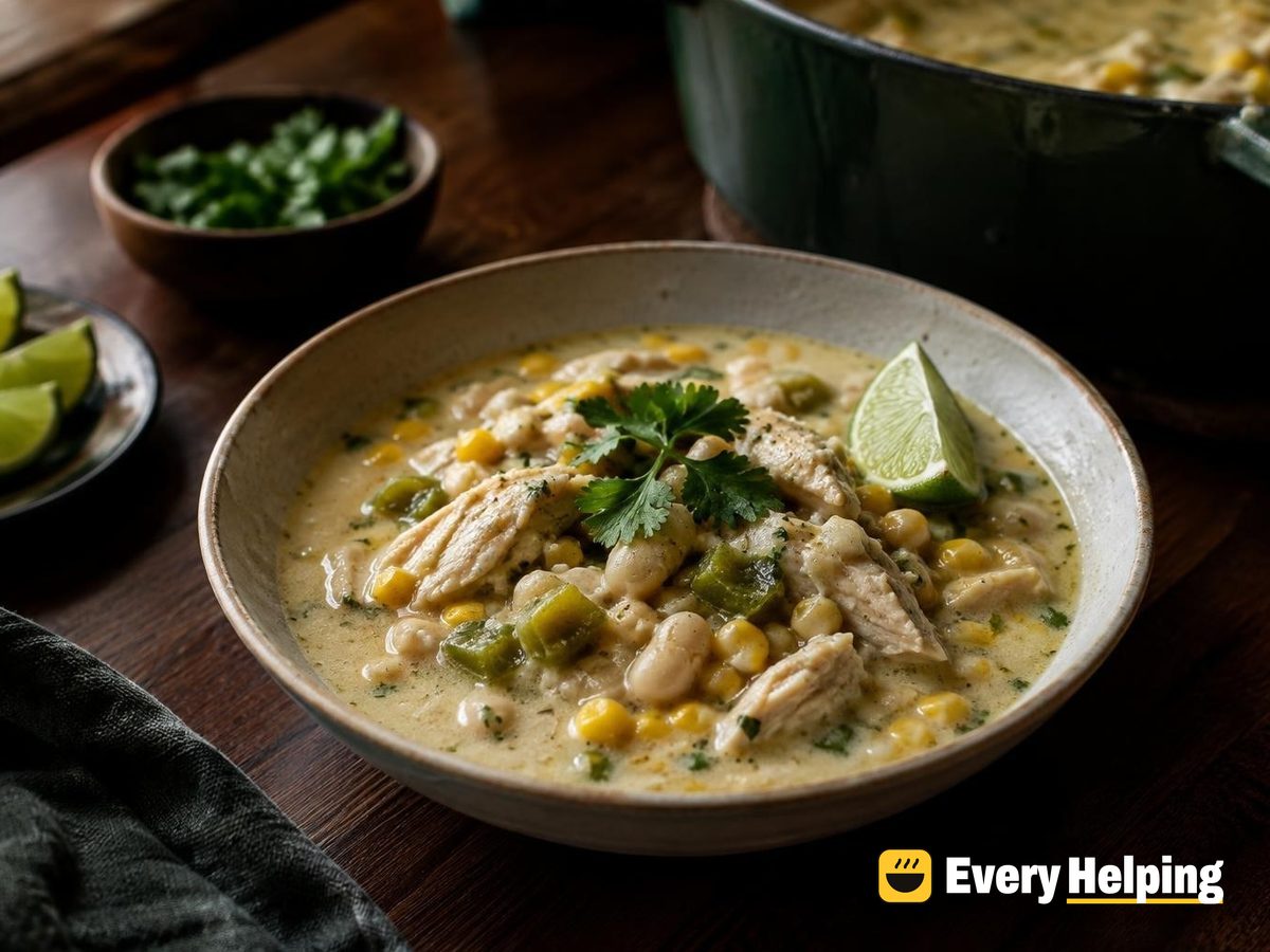 Coconut Green Chile Chicken Chili