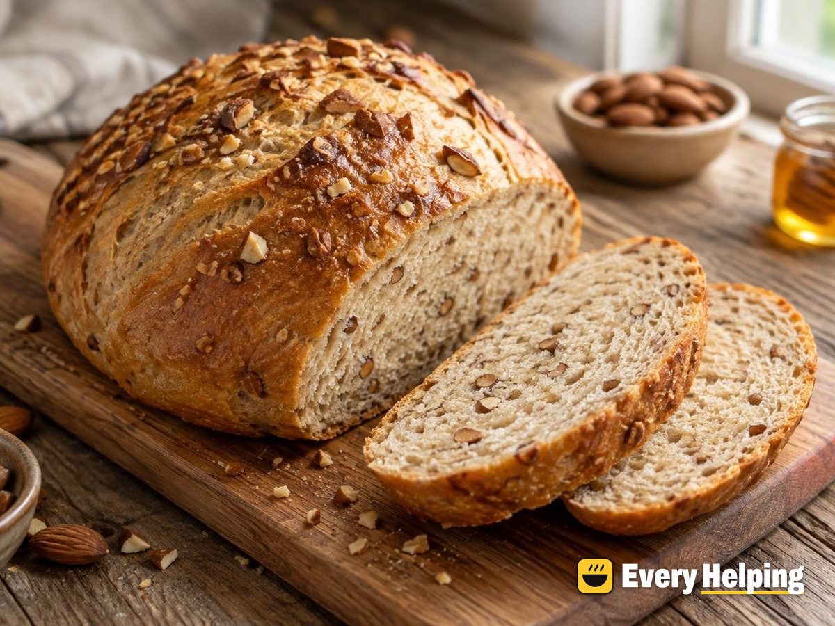Soft Toasted Almond Butter Milk Boule