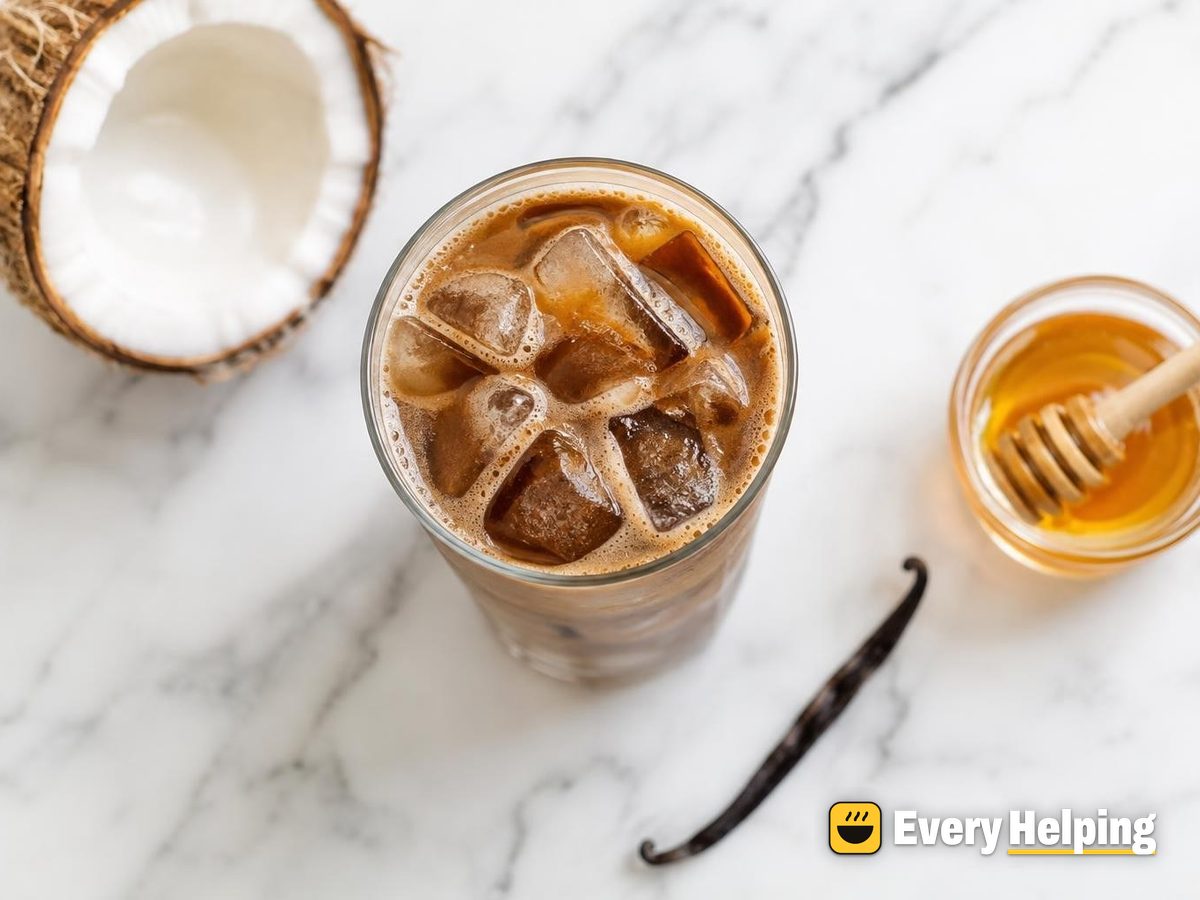 Honey Vanilla Coconut Water Americano