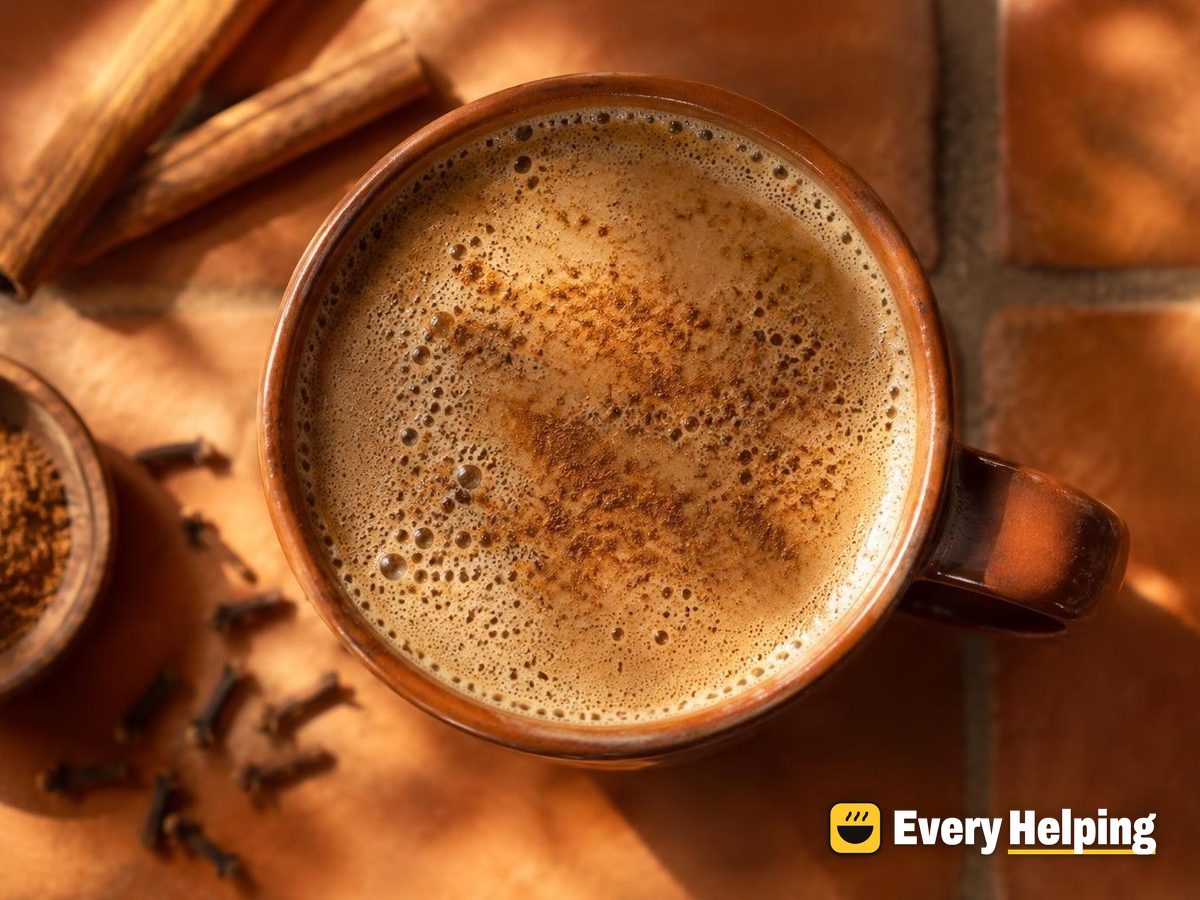 Café de Olla–Style Cinnamon Clove Latte