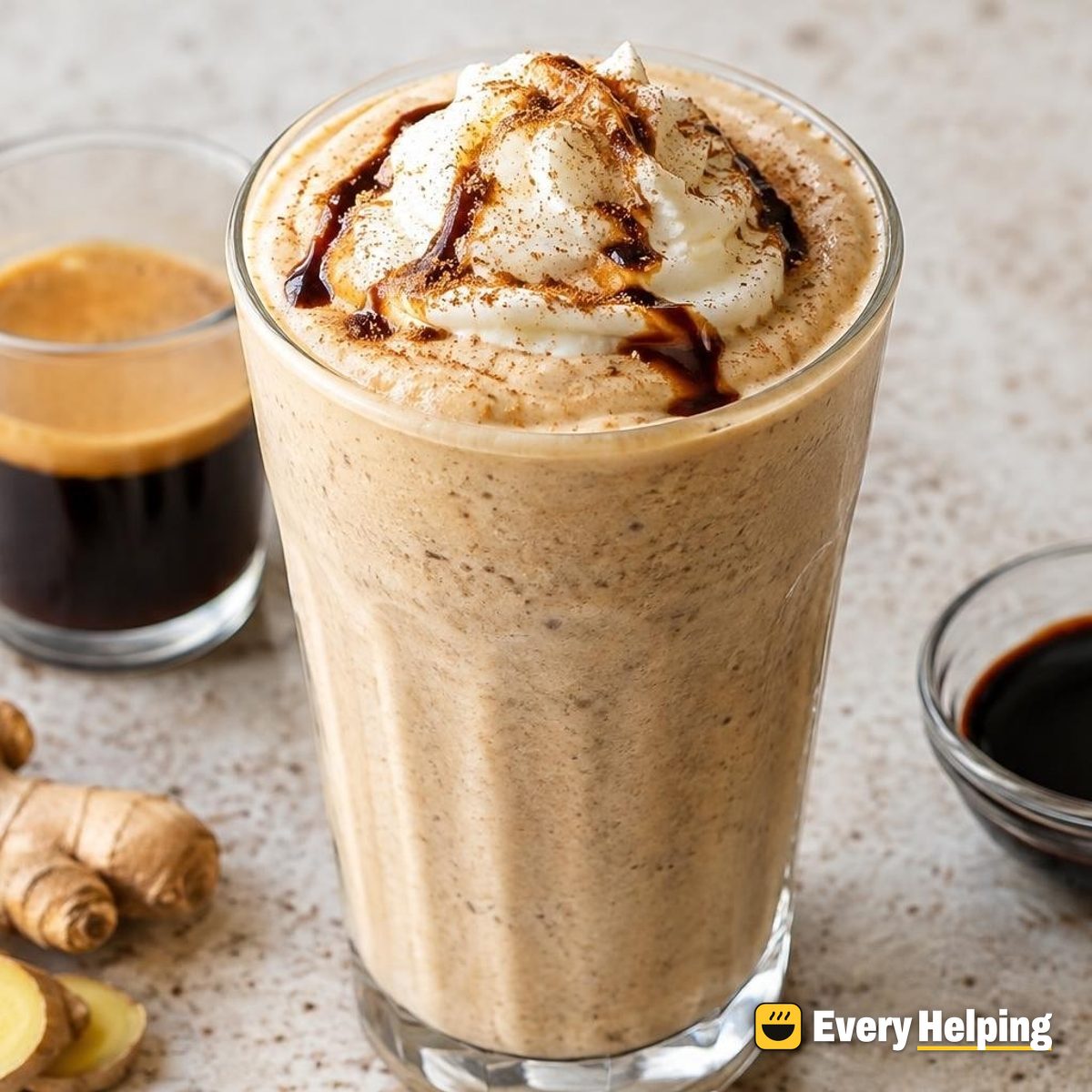 Gingerbread Cheesecake Espresso Milk-Cube Shake