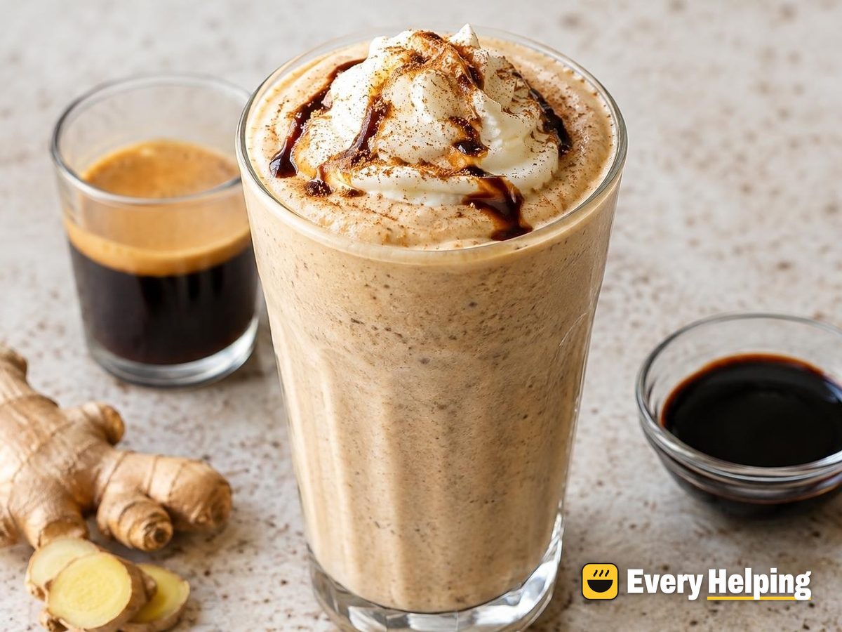 Gingerbread Cheesecake Espresso Milk-Cube Shake
