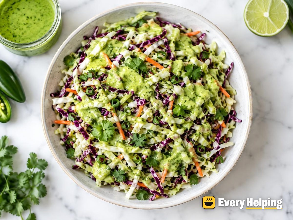 Garlic Jalapeño Cilantro Lime Vinaigrette