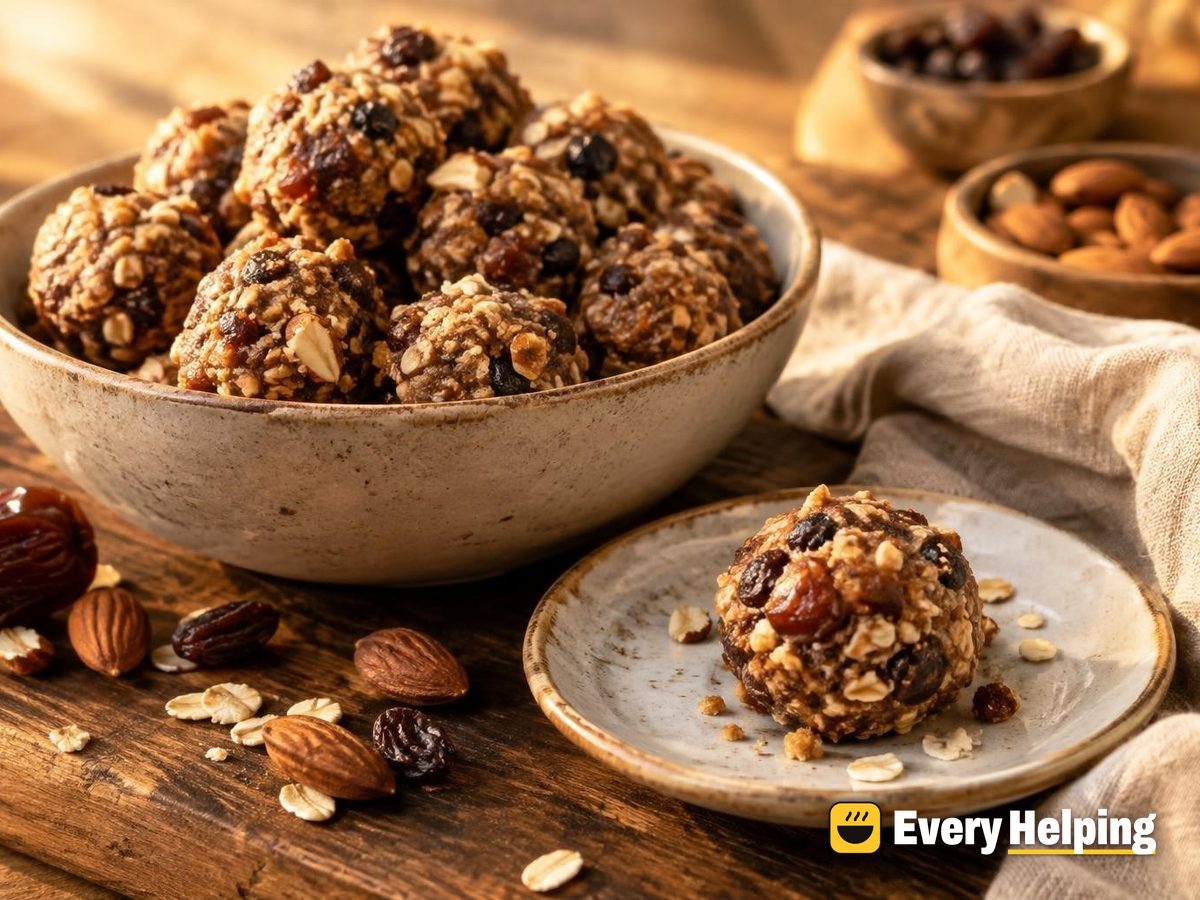 Cinnamon Almond Date Tahini Bites