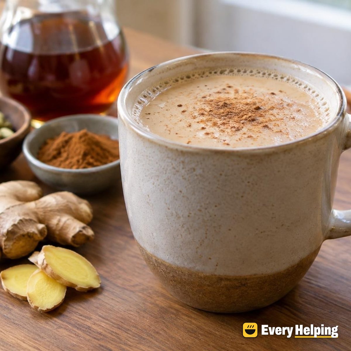 Maple Ginger Chai Latte