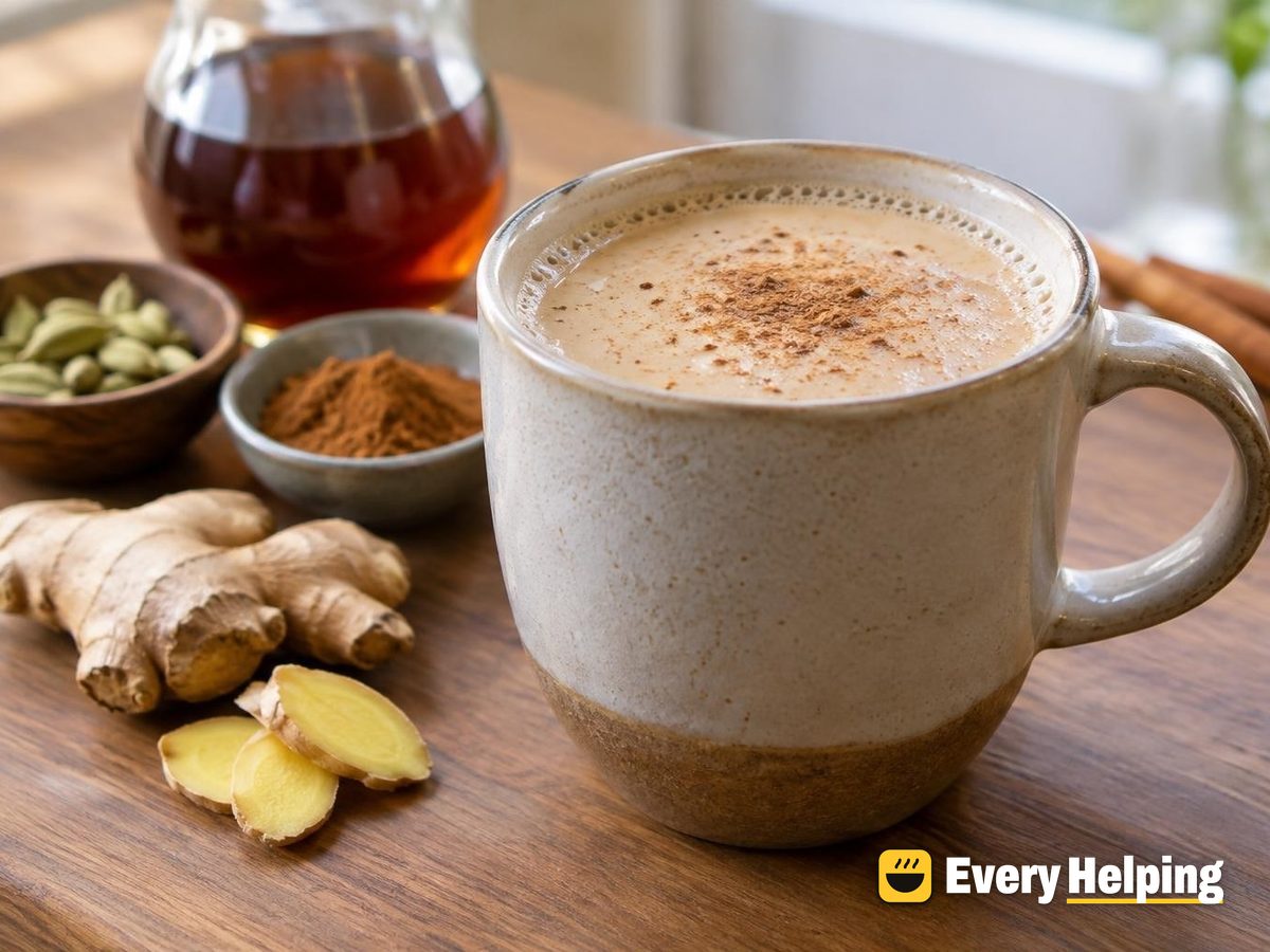 Maple Ginger Chai Latte