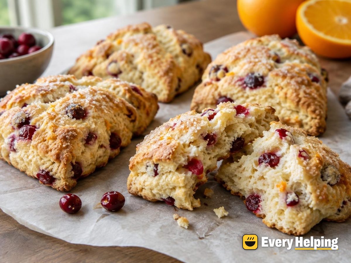Cranberry Orange Scones