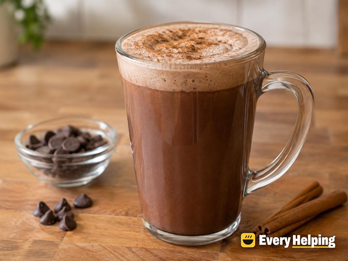 Dark Chocolate Skim Mocha with Cinnamon