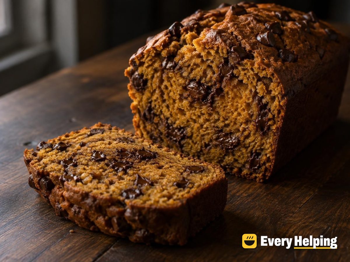 Chocolate Chip Pumpkin Spice Bread