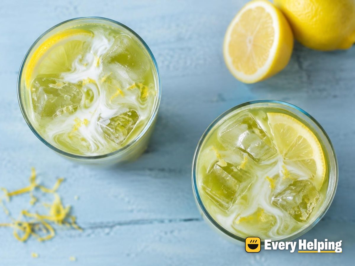 Iced Lemon Coconut Green Tea