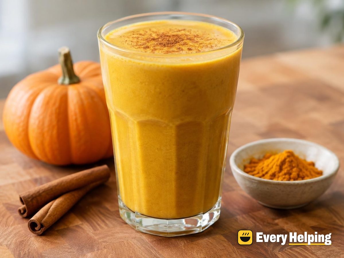 Velvety Pumpkin Vanilla Golden Milk