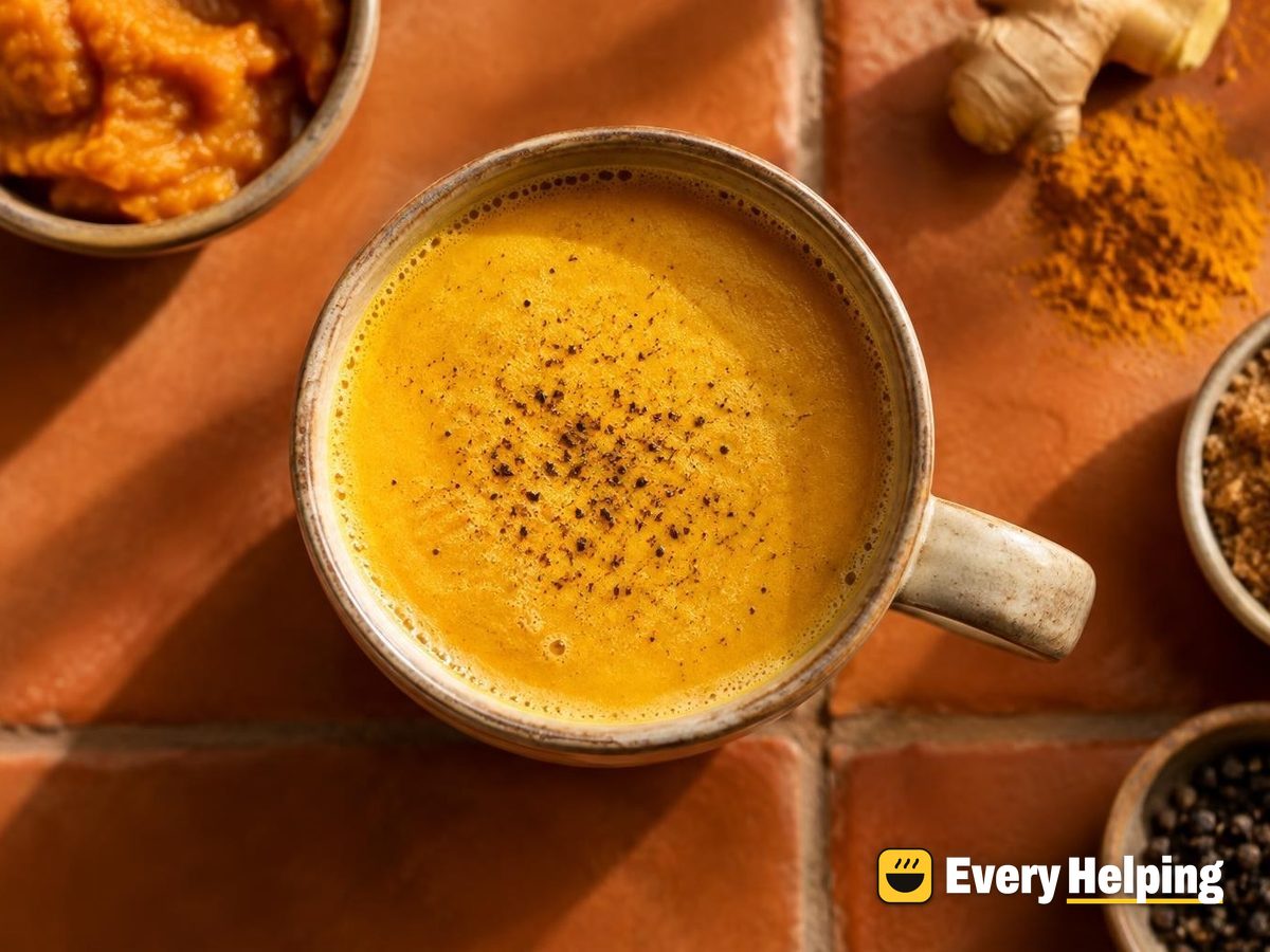 Velvety Pumpkin Turmeric Golden Milk