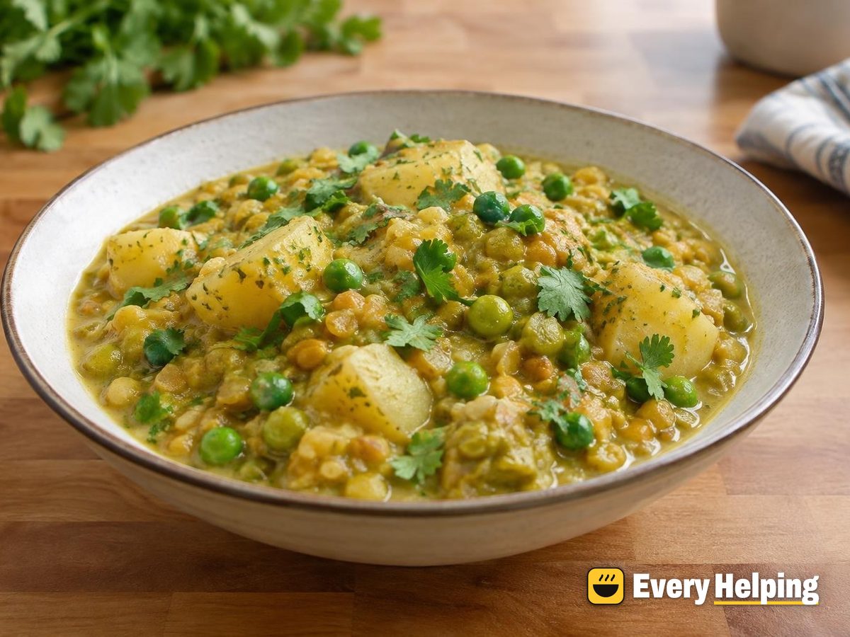 Split Pea and Potato Coconut Curry