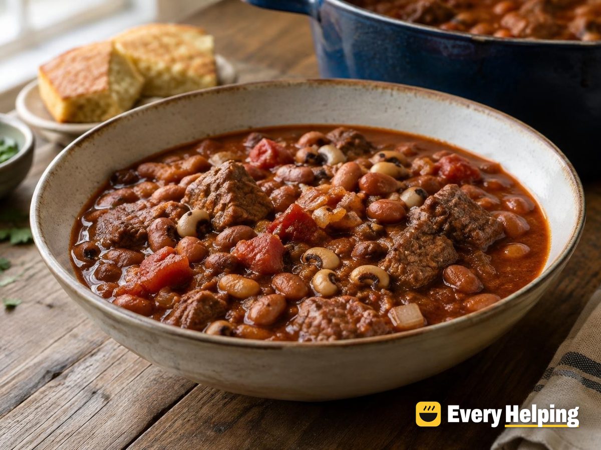 Beef Chuck and Pinto Bean Chili with Chipotle