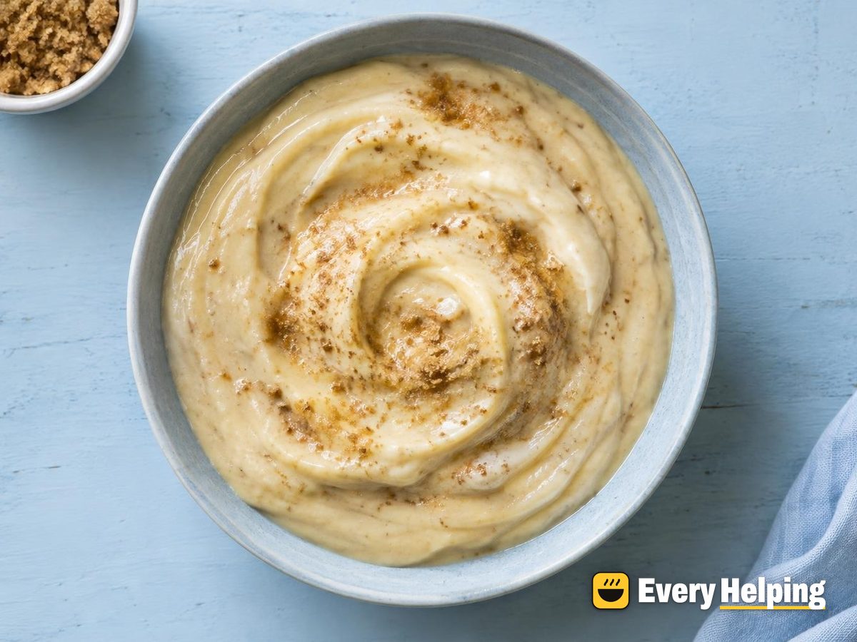 Brown Sugar Vanilla Pudding with Greek Yogurt