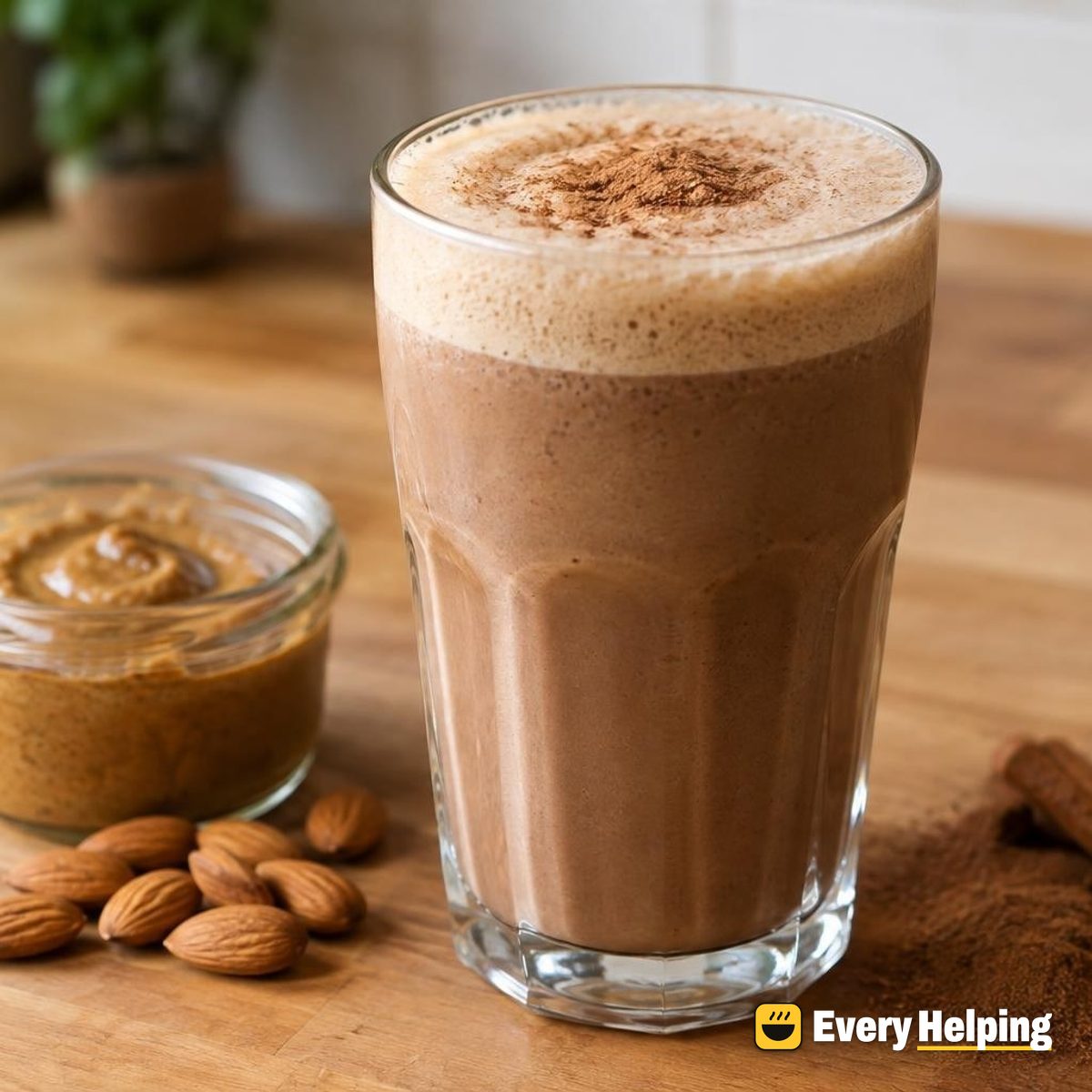 Almond Butter Cinnamon Mocha with Honey