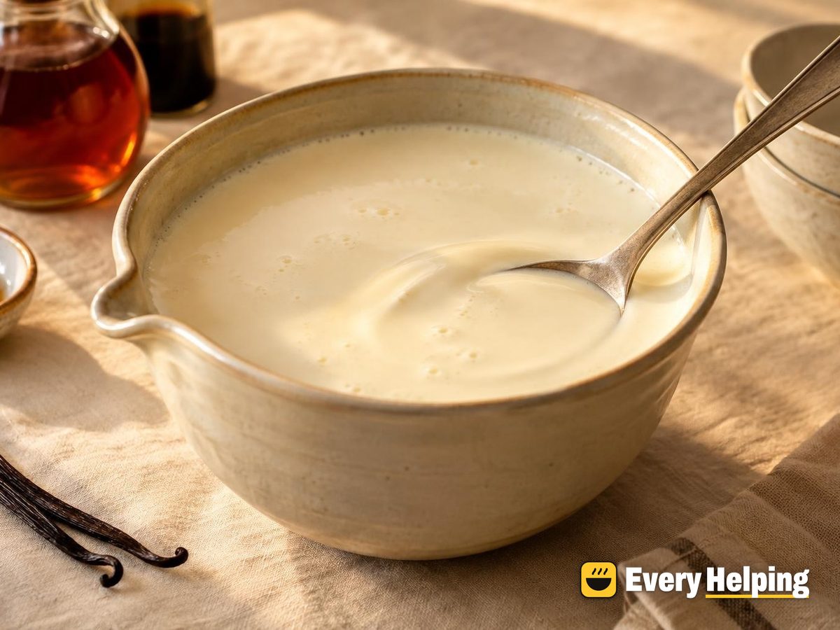 Homemade Pourable Maple Whole Milk Yogurt