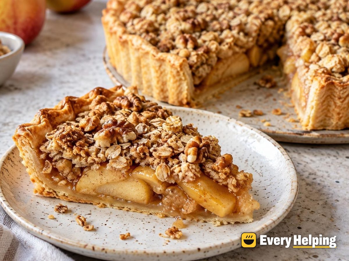 Maple Apple Tarts with Walnut Crumble