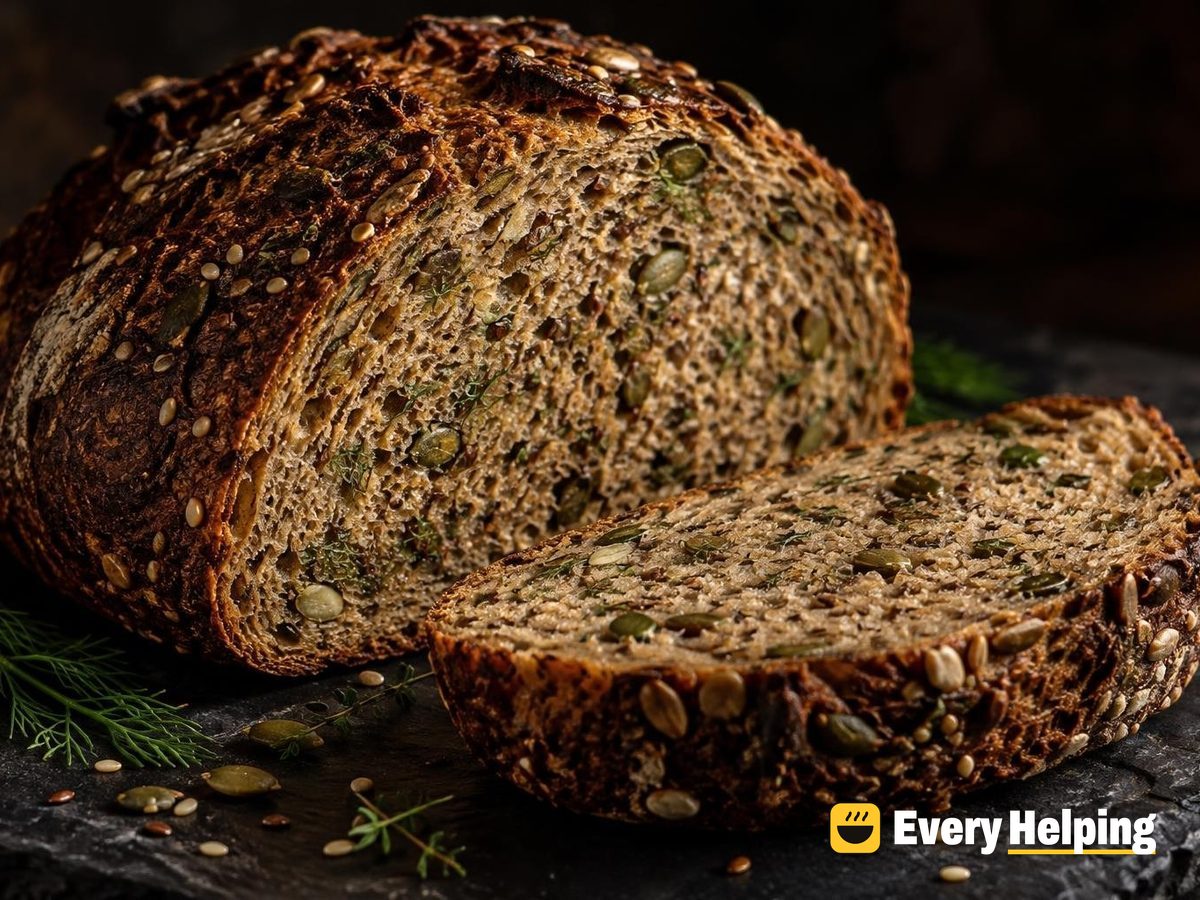 Dill and Thyme Seeded Rye Sourdough