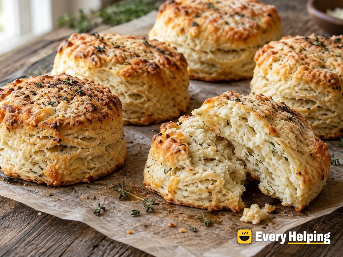 Parmesan Thyme Buttermilk Biscuits