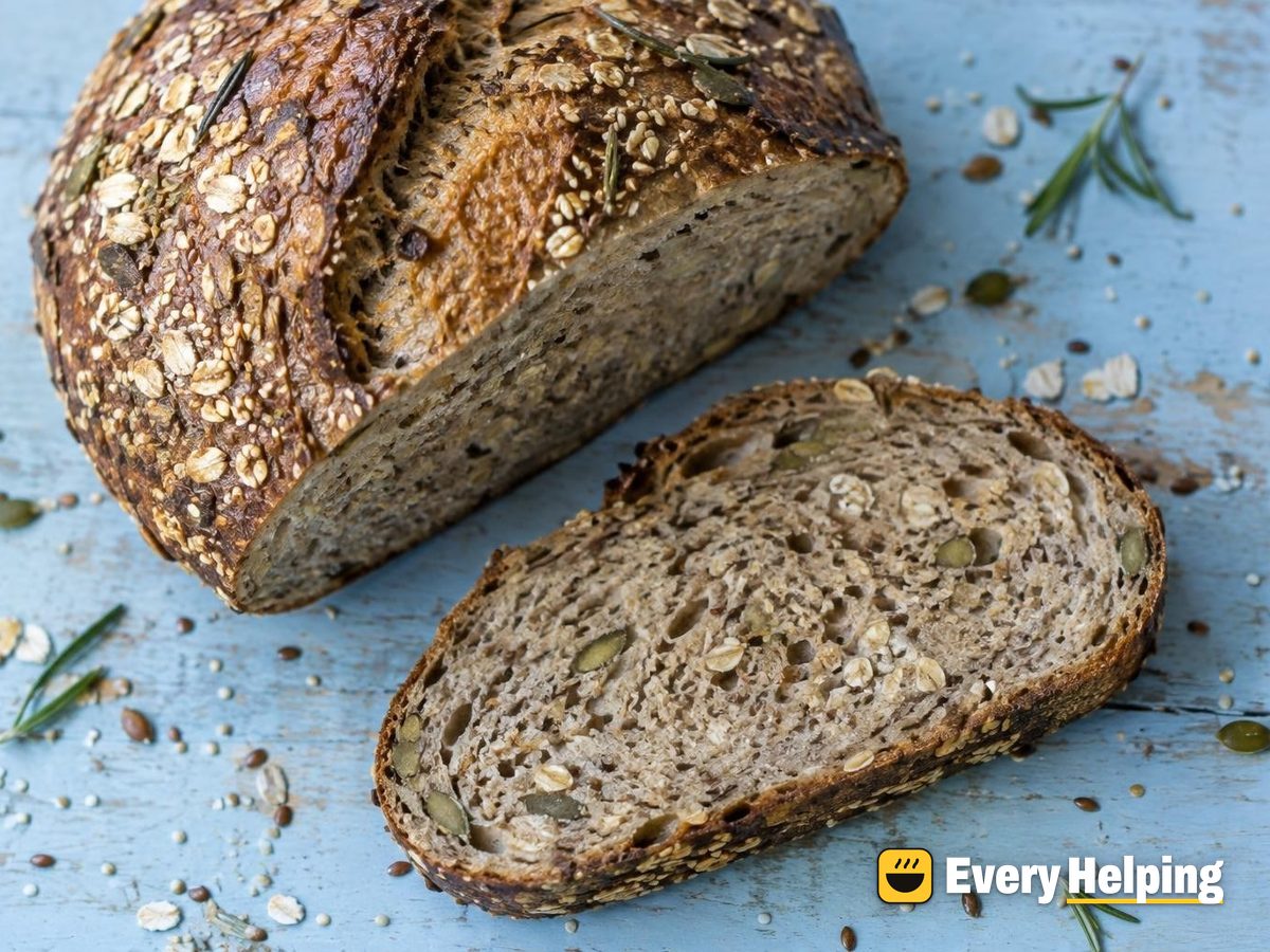 Seeded Oat Rye Sourdough Batard