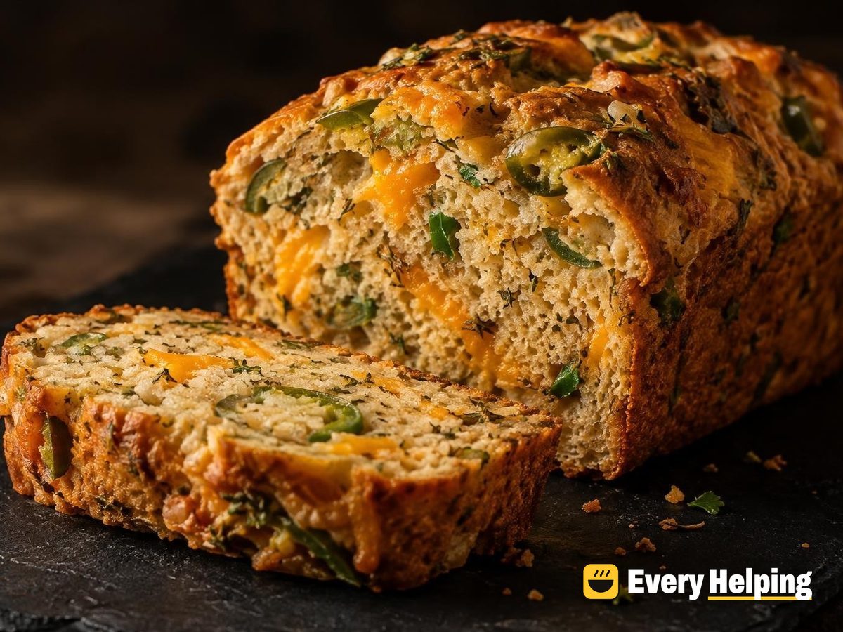 Jalapeño Garlic Parsley Loaf with Cheddar