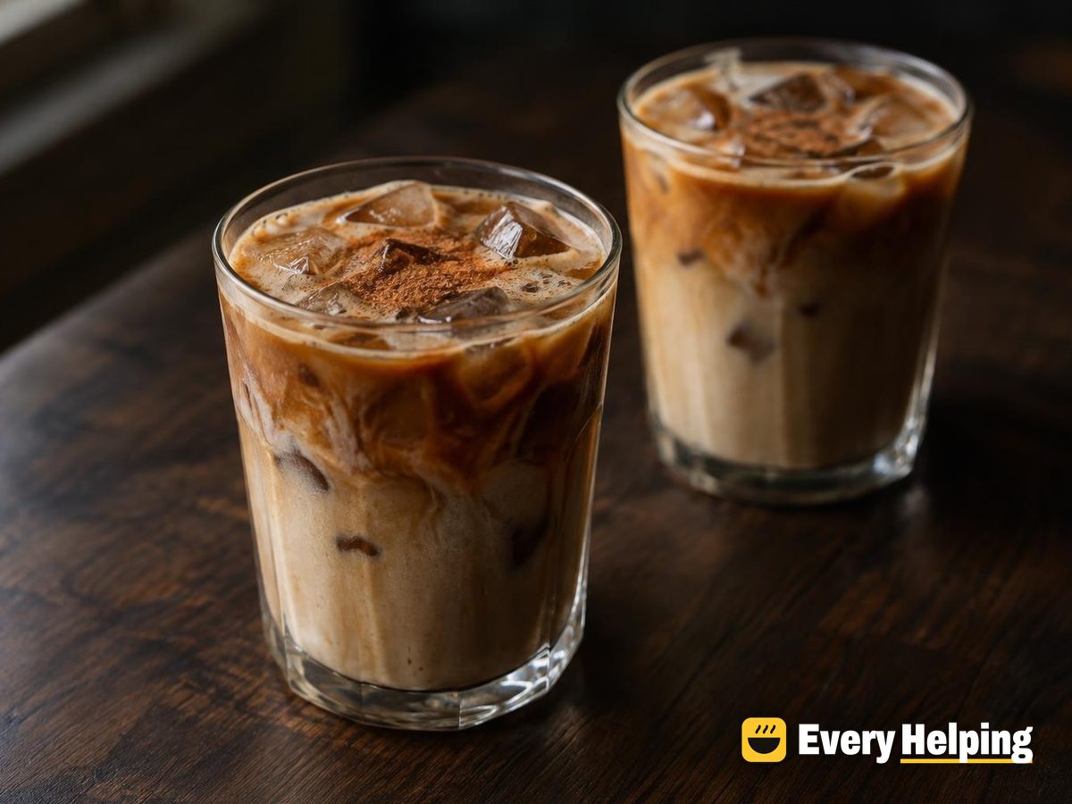 Cinnamon Date Iced Oat Milk Latte