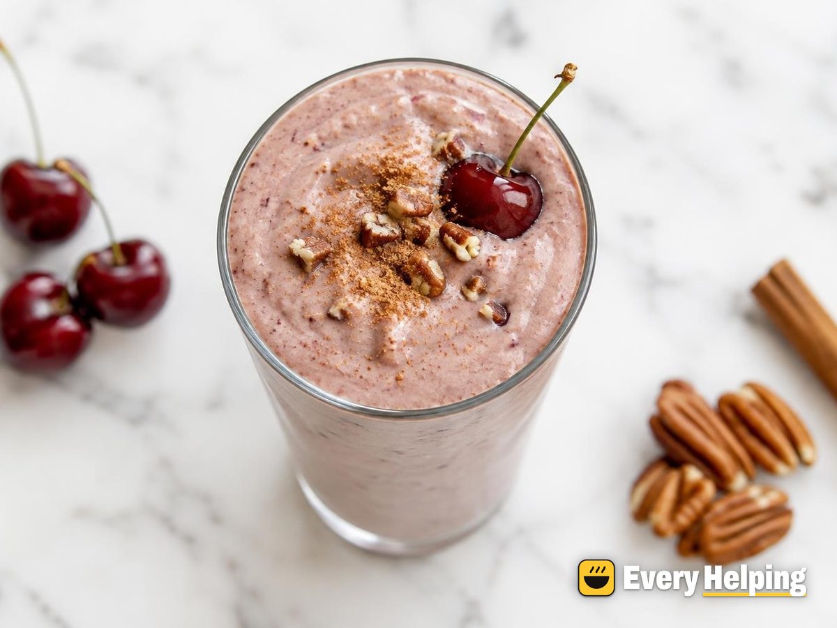 Cinnamon Cherry Cocoa Protein Shake