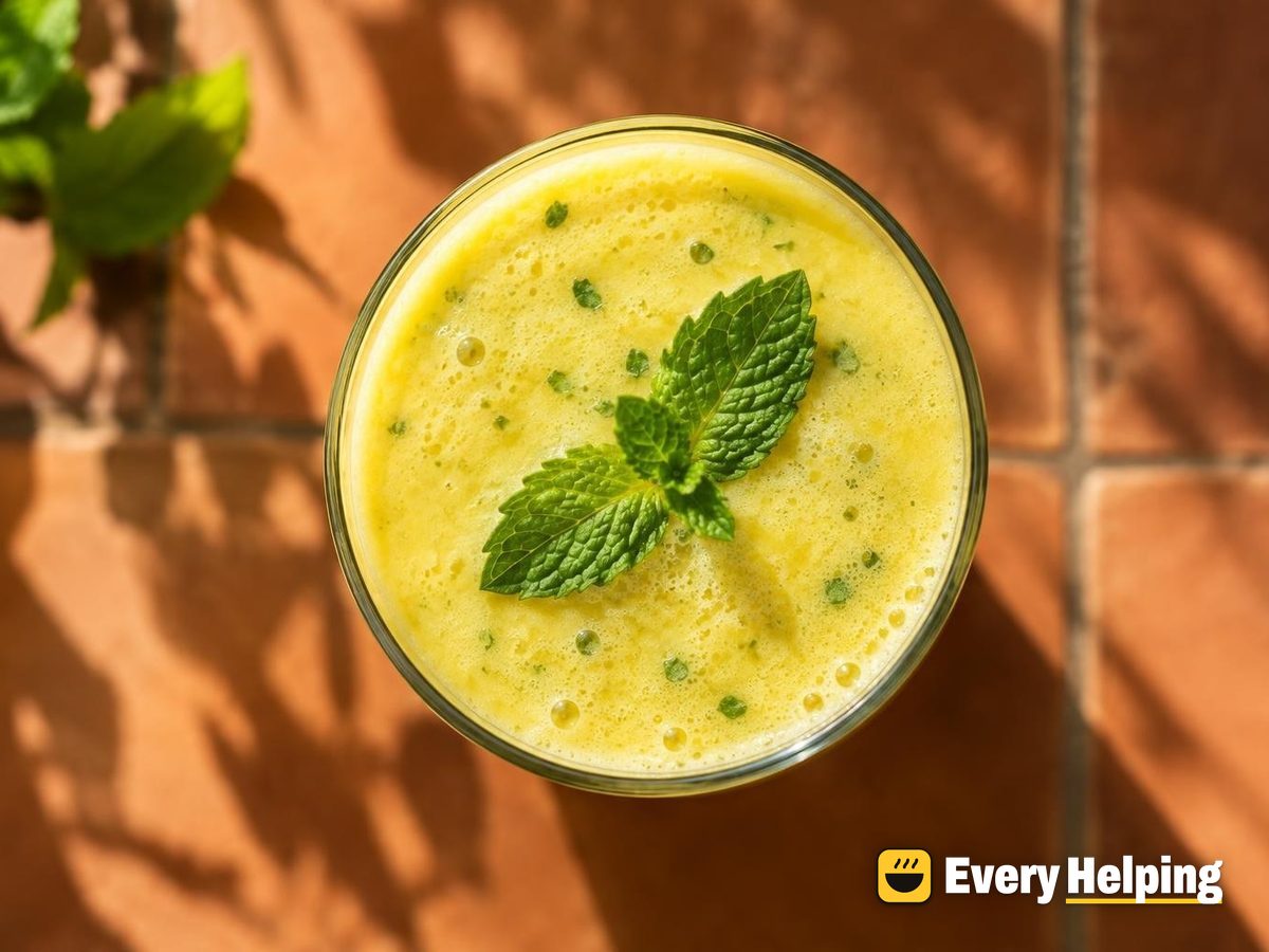 Mango Pineapple Mint Kefir Cooler