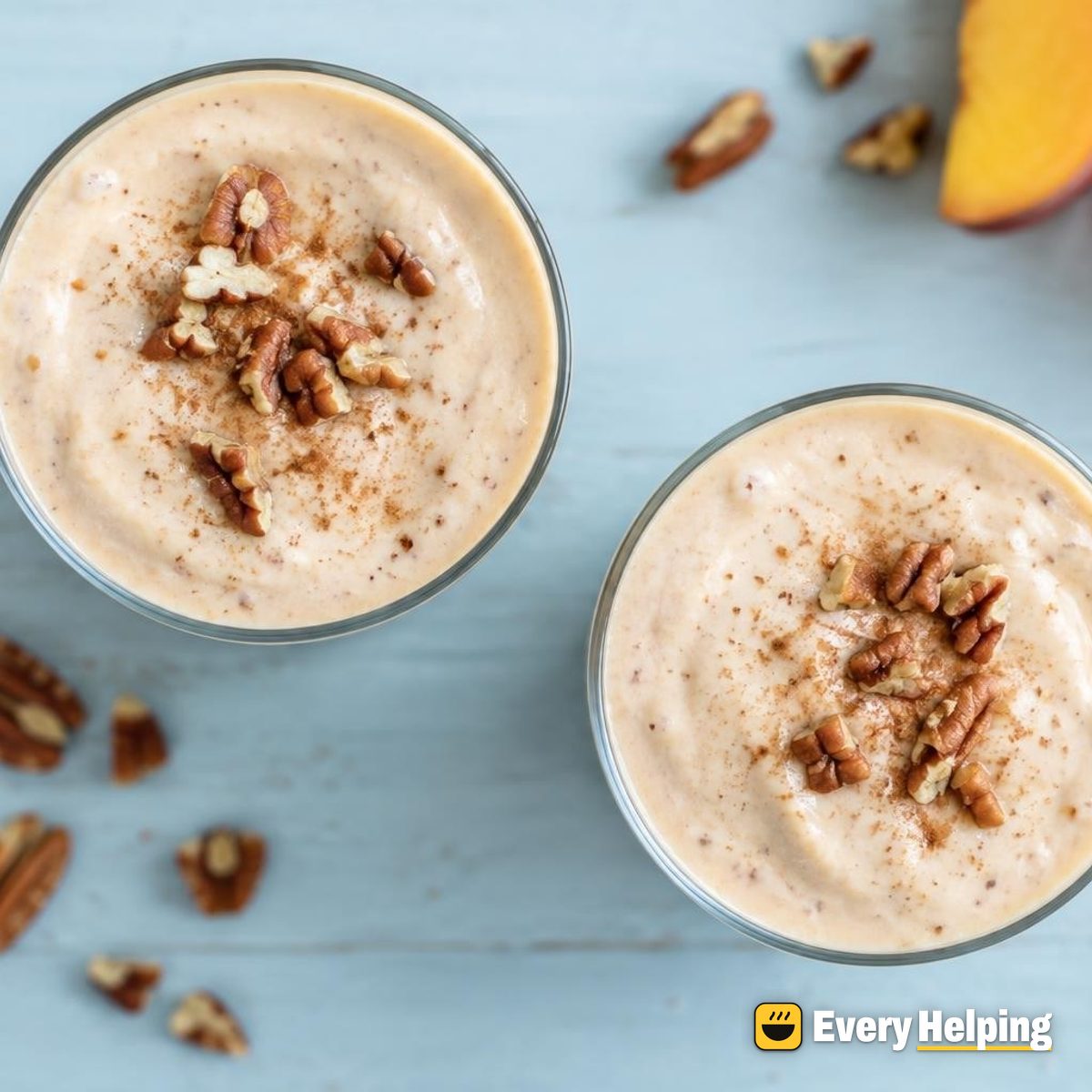 Vanilla Peach Pecan Protein Shake