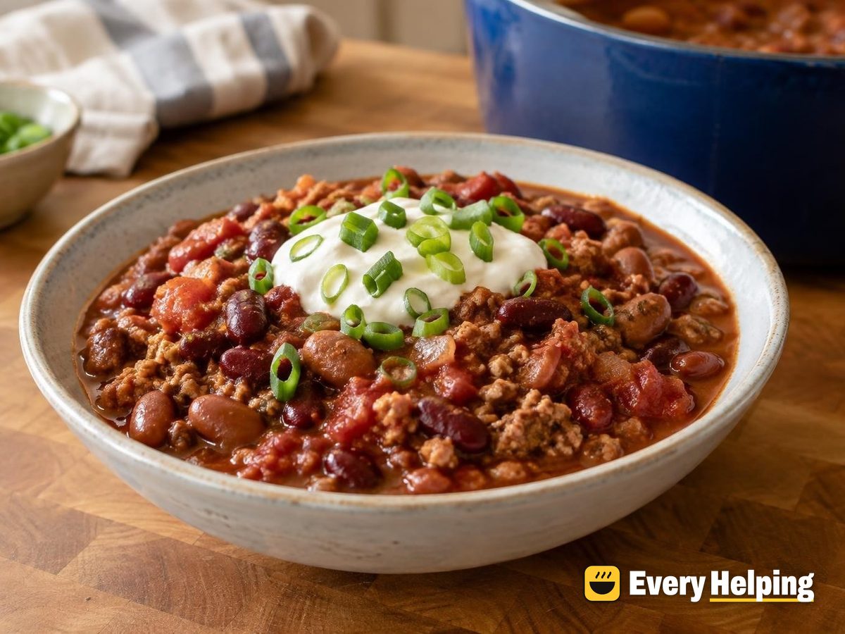 Smoky Turkey and Two-Bean Chili