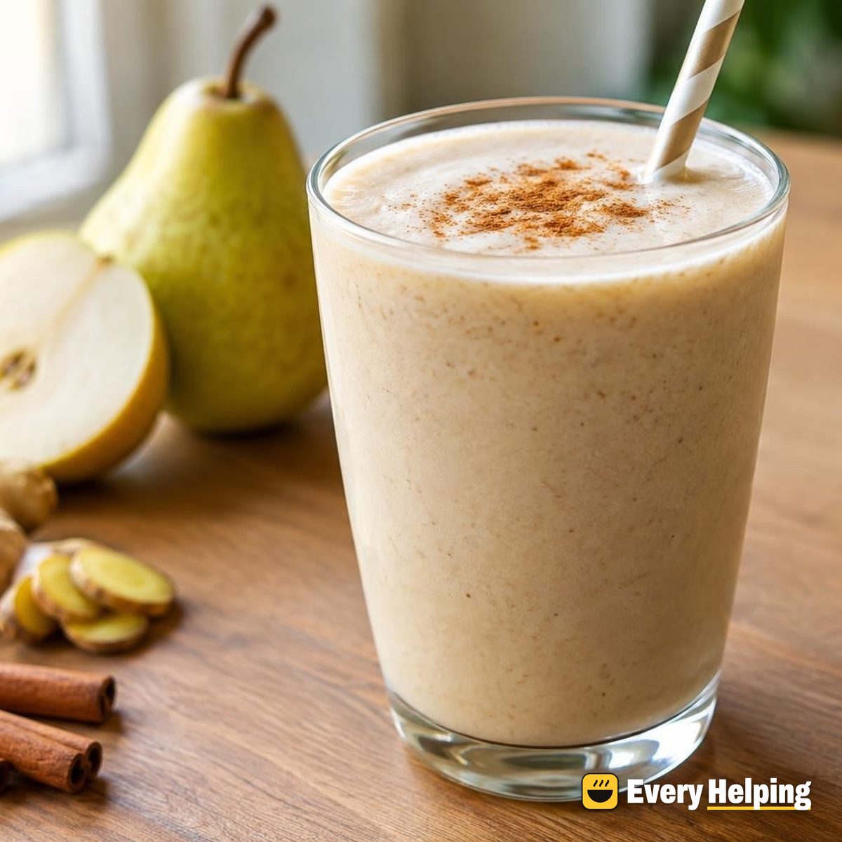 Ginger Pear Pie Smoothie