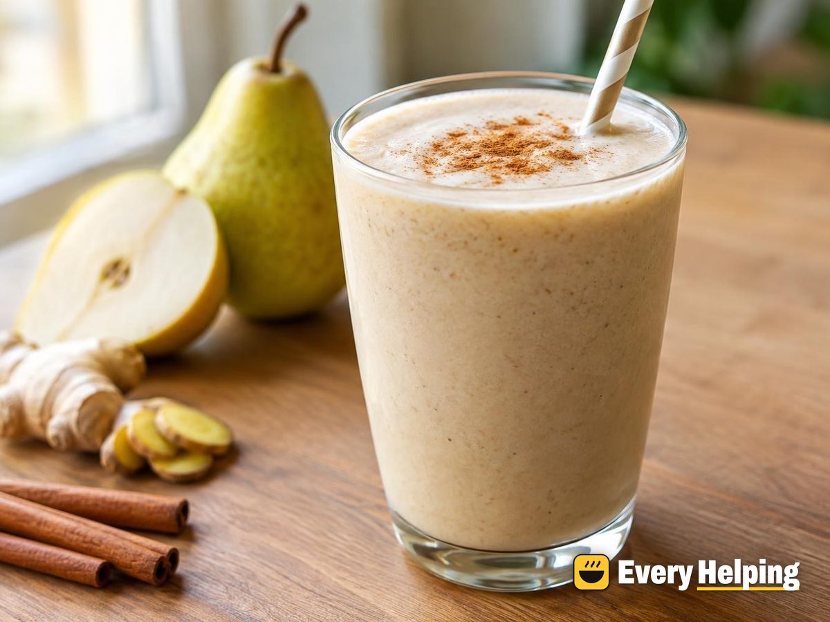 Ginger Pear Pie Smoothie
