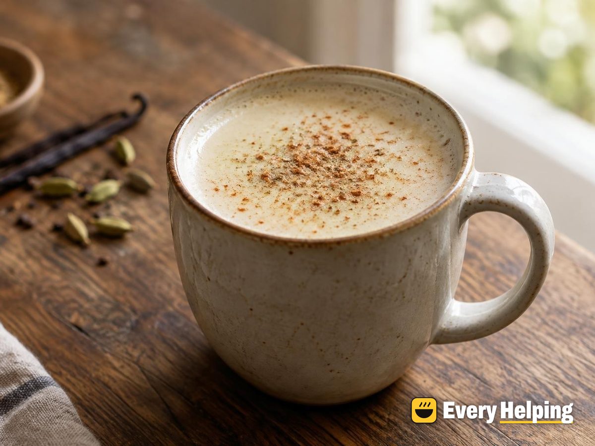 Coconut Vanilla Cardamom Steamer