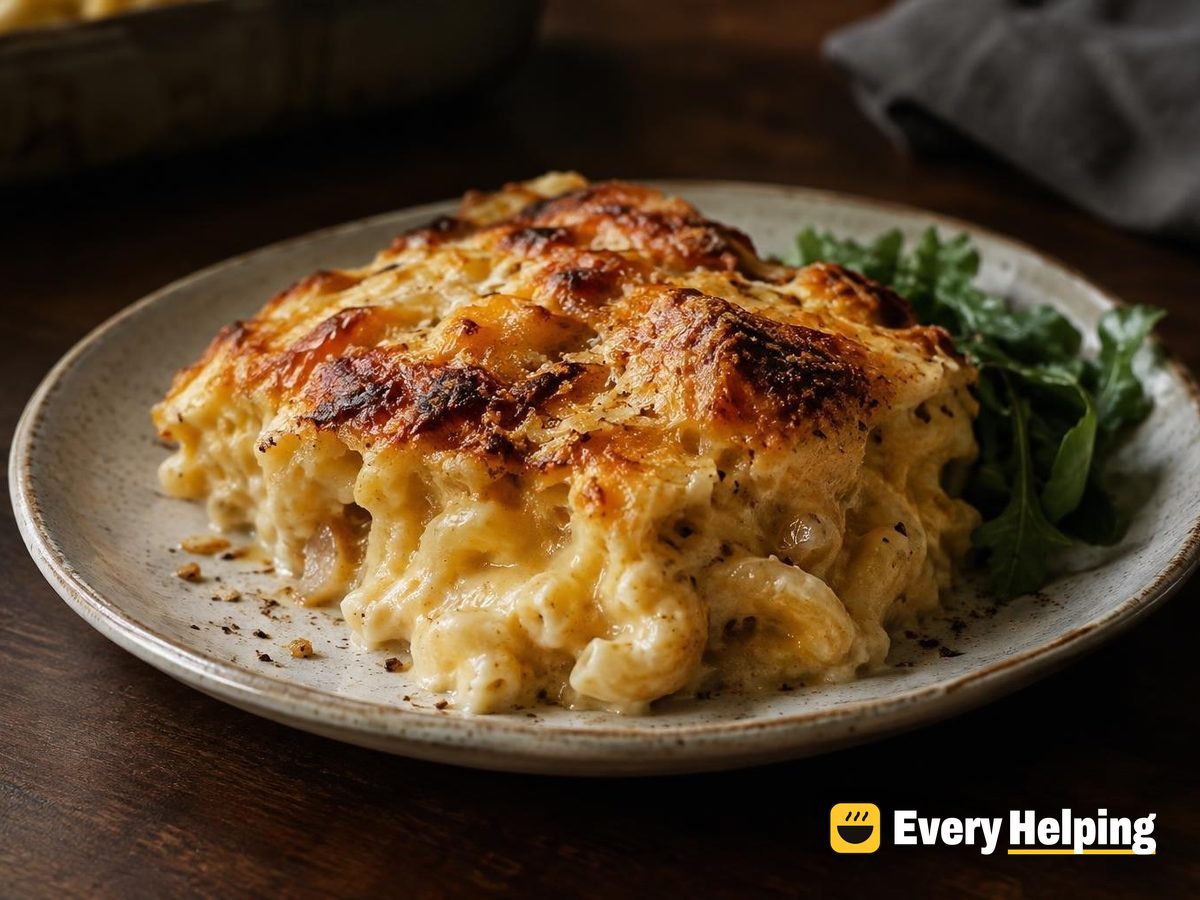 Roasted Garlic Gruyère-Style Cheddar Mornay