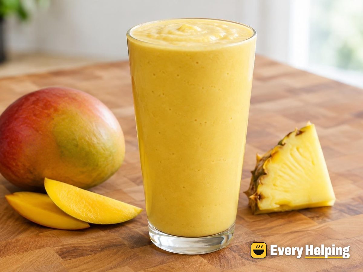 Tangy Pineapple Mango Lassi