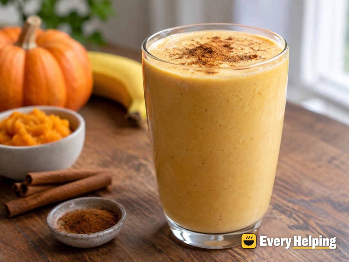 Spiced Pumpkin Maple Lassi