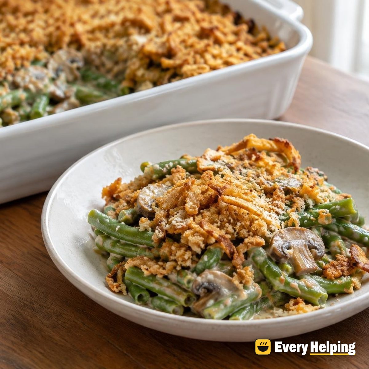 From-Scratch Green Bean Casserole